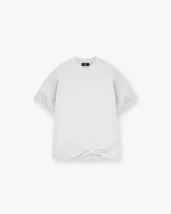 Represent Initial Oversized T-Shirt - Ice Grey Marl> T-Shirts
