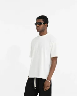 Represent Initial Oversized T-Shirt - Flat White> T-Shirts