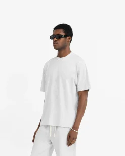 Represent Initial Oversized T-Shirt - Ice Grey Marl> T-Shirts