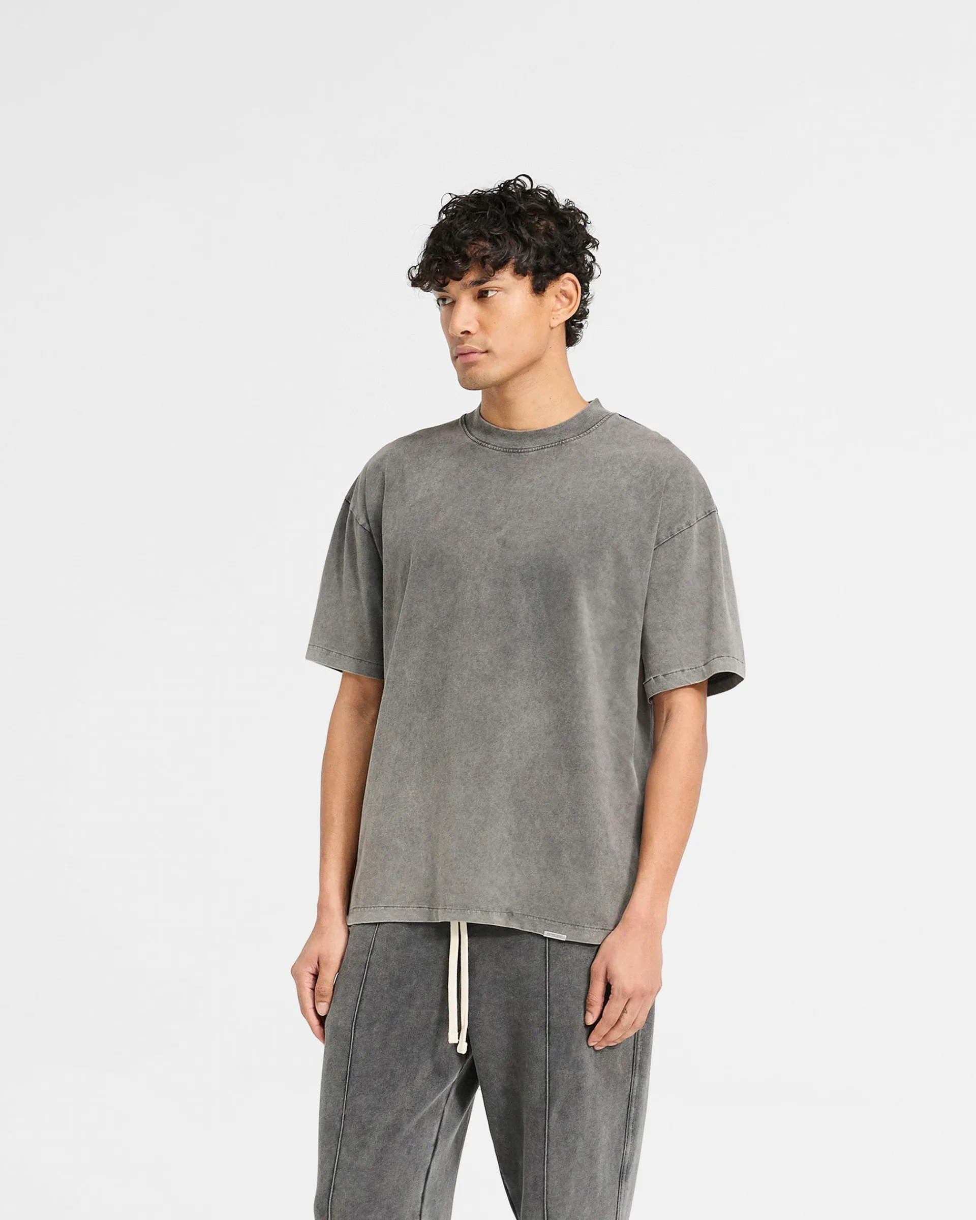 Represent Initial Oversized T-Shirt - Vintage Grey> T-Shirts