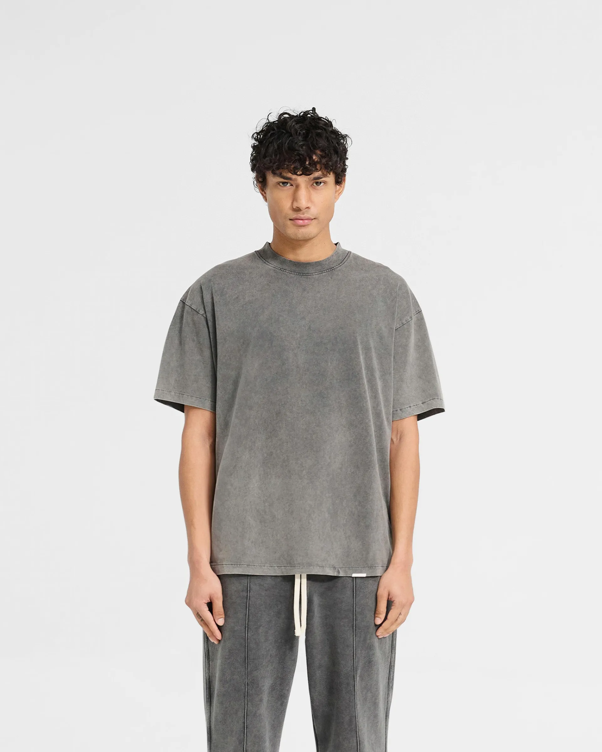 Represent Initial Oversized T-Shirt - Vintage Grey> T-Shirts