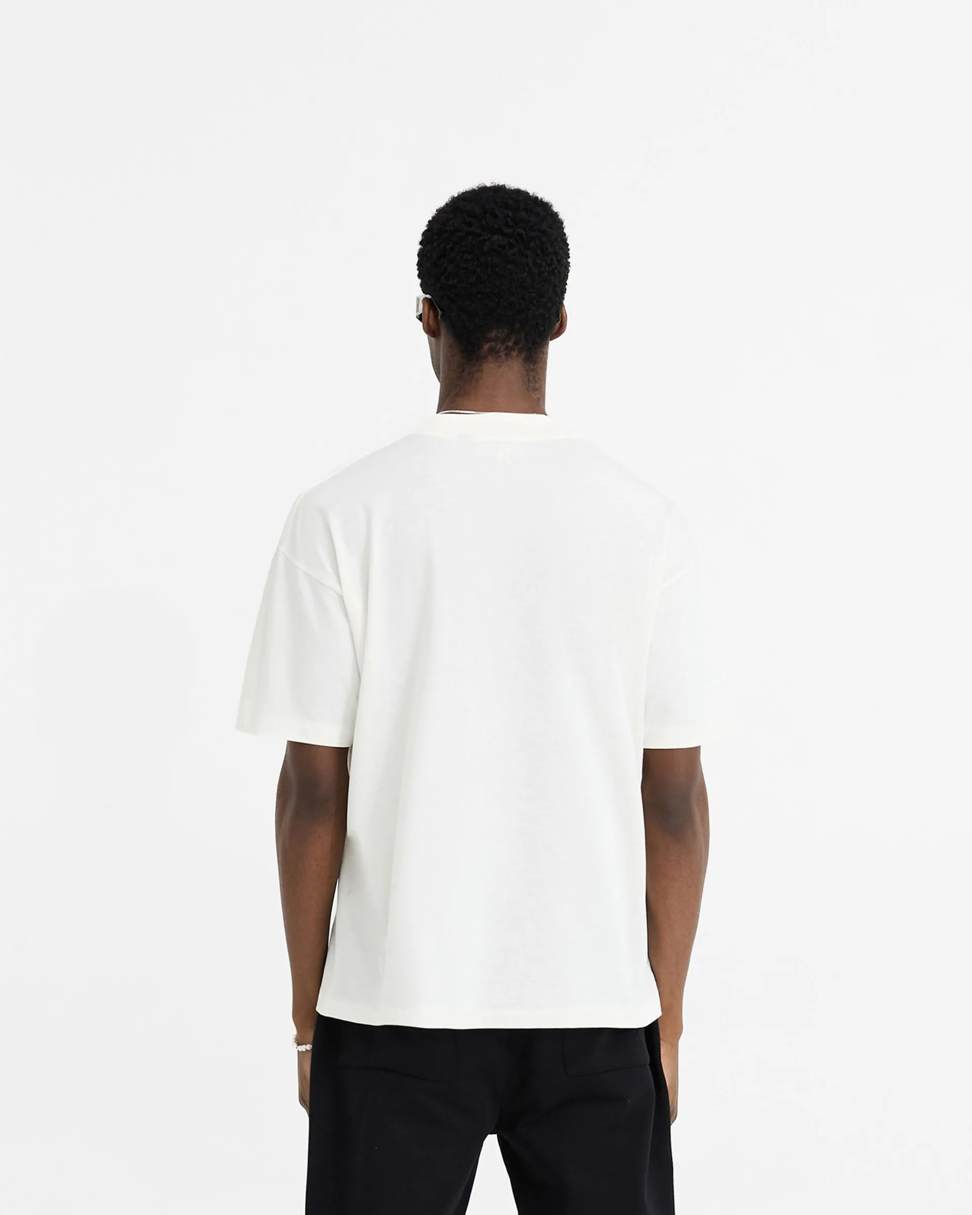 Represent Initial Oversized T-Shirt - Flat White> T-Shirts