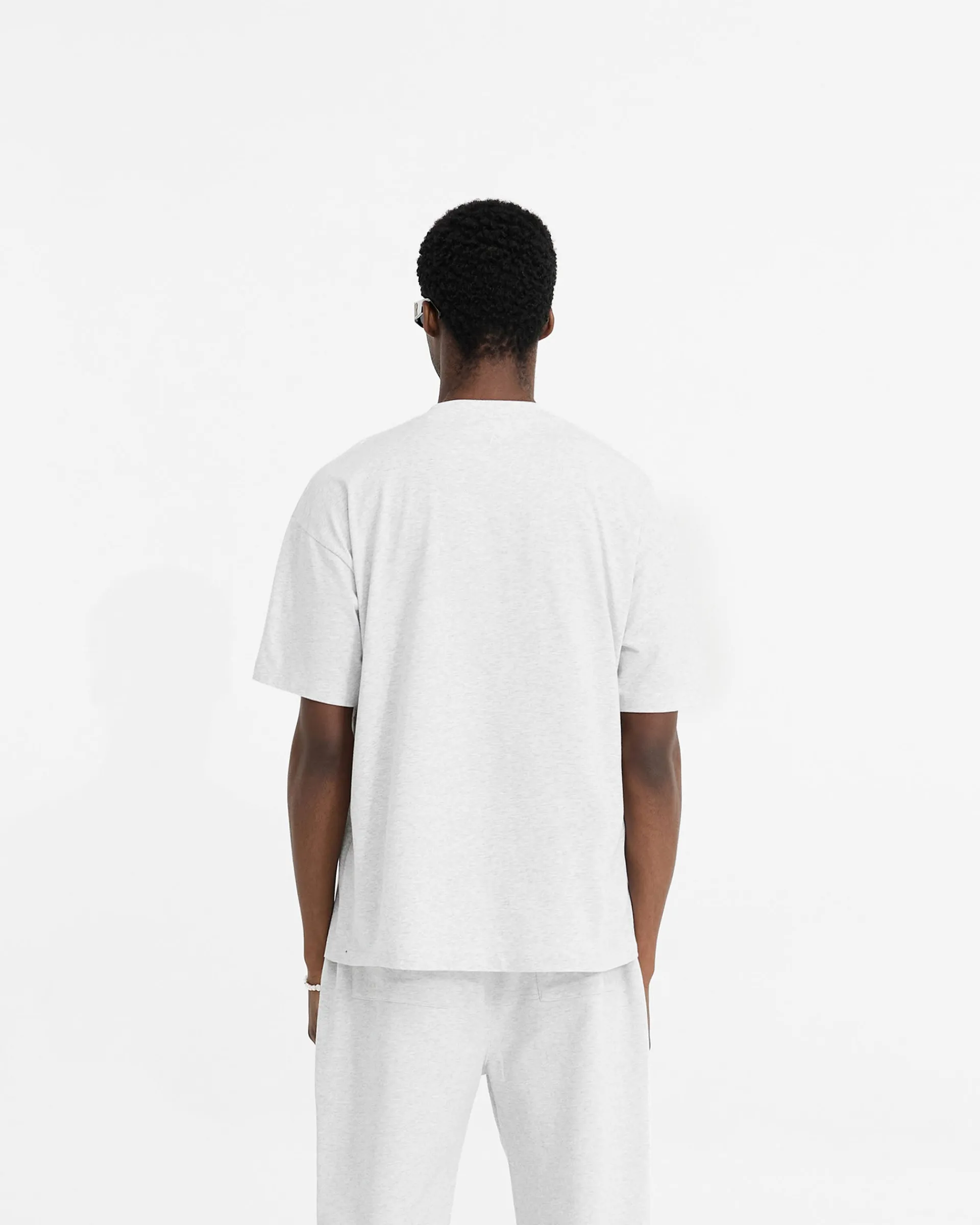 Represent Initial Oversized T-Shirt - Ice Grey Marl> T-Shirts