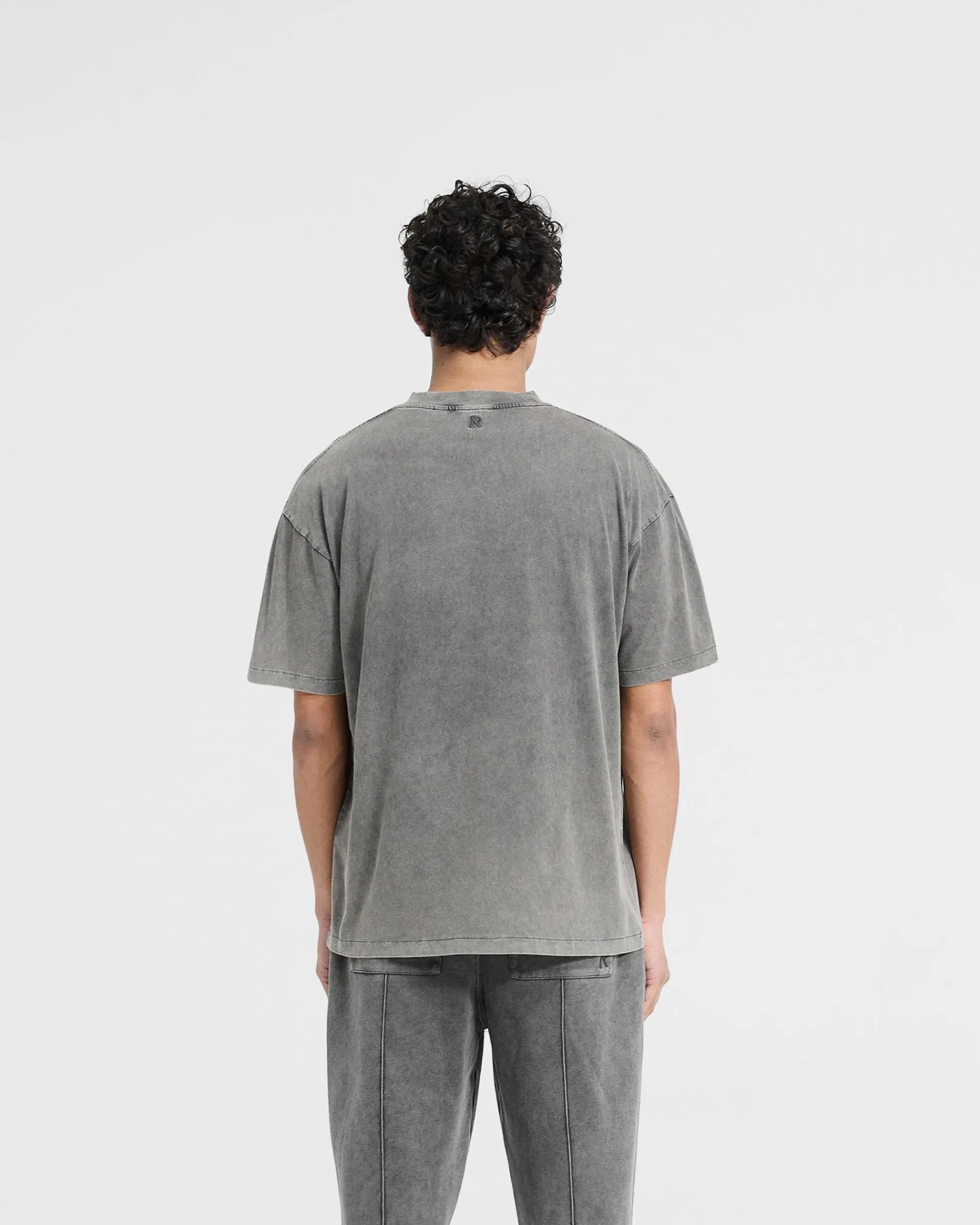 Represent Initial Oversized T-Shirt - Vintage Grey> T-Shirts