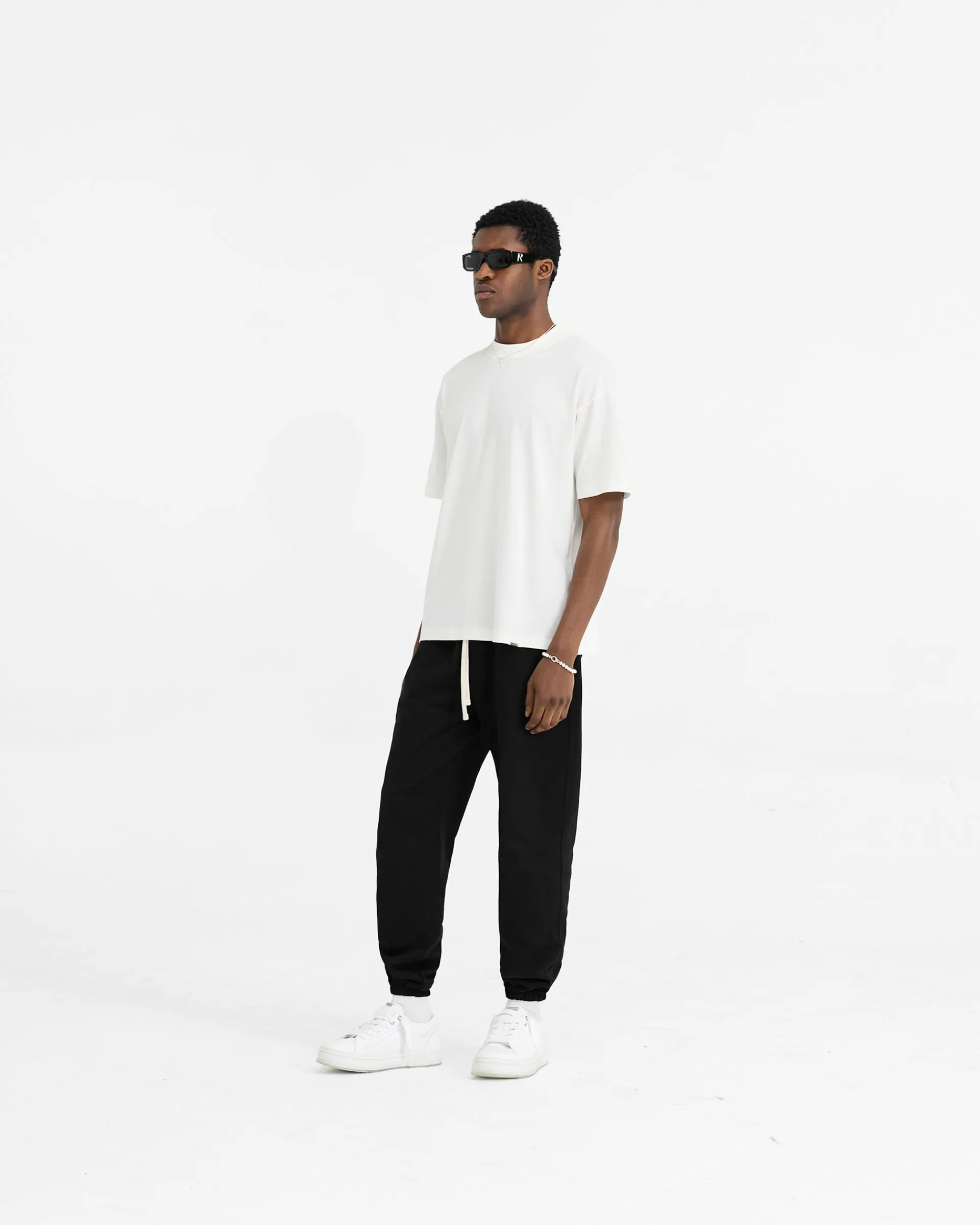 Represent Initial Oversized T-Shirt - Flat White> T-Shirts