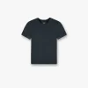 Represent Initial Rib Baby T-Shirt - Washed Black> Tops/T-Shirts