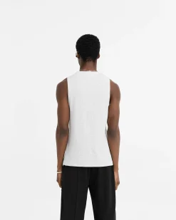 Represent Initial Rib Vest - Ice Grey Marl><noscript><img width=