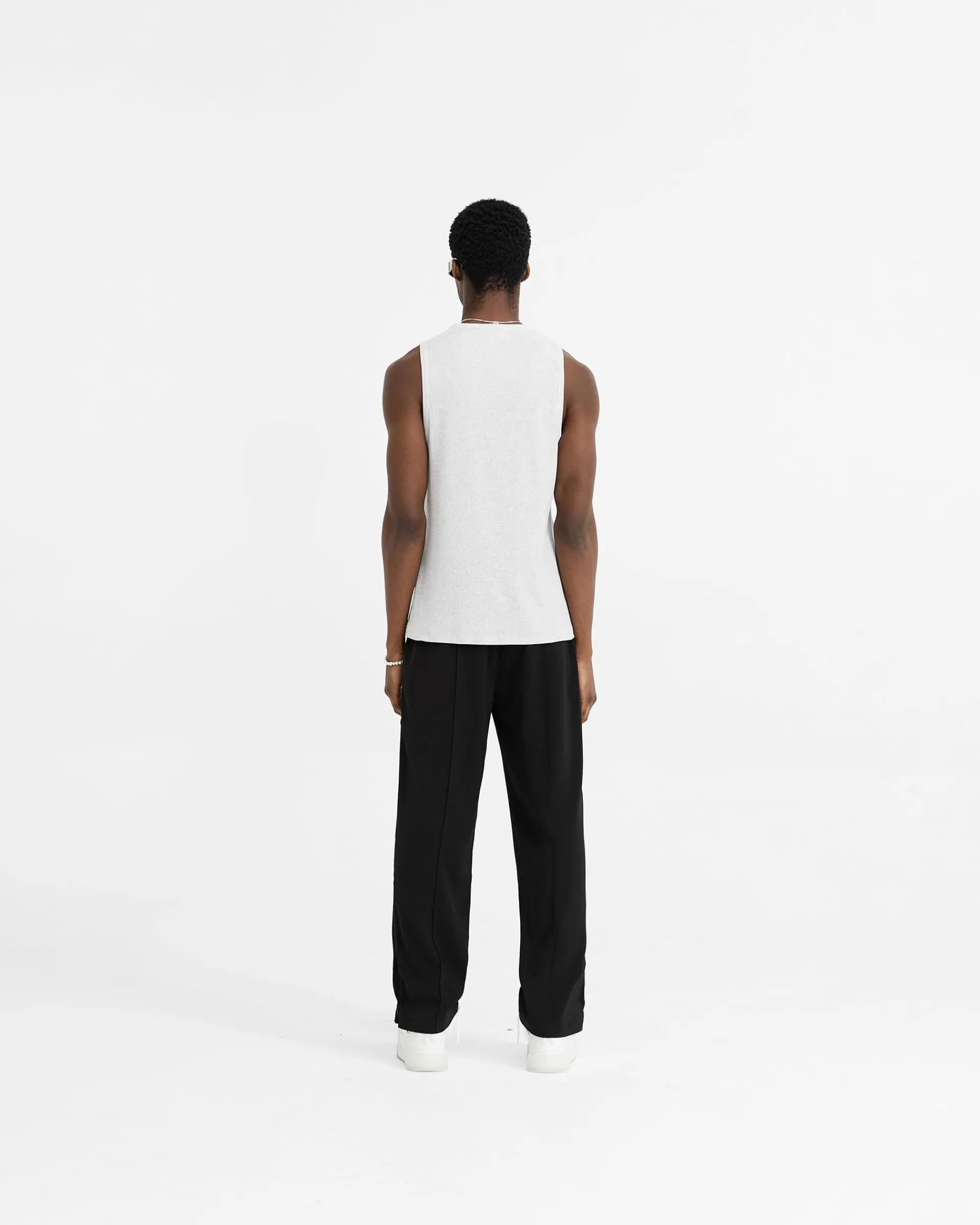 Represent Initial Rib Vest - Ice Grey Marl> Vests | T-Shirts