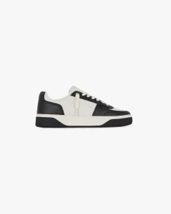 Represent Initial Sneaker - Leather - Black Vintage White> Initial
