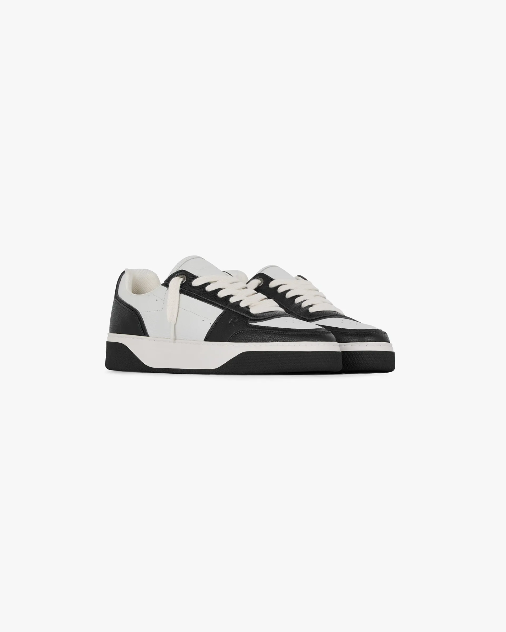 Represent Initial Sneaker - Leather - Black Vintage White> Initial