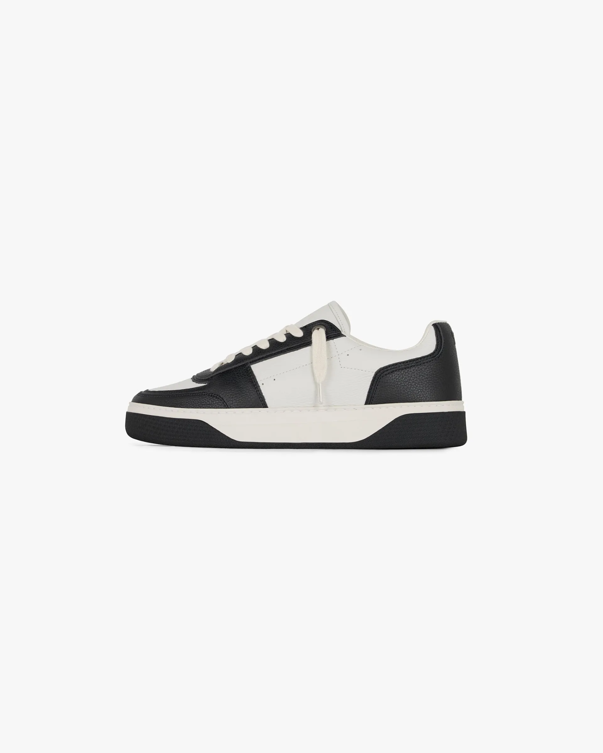 Represent Initial Sneaker - Leather - Black Vintage White> Initial