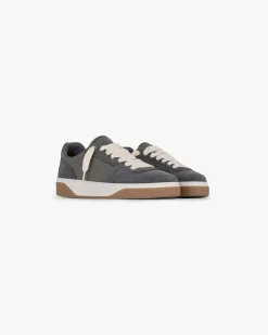 Represent Initial Sneaker - Suede - Dark Taupe> Initial