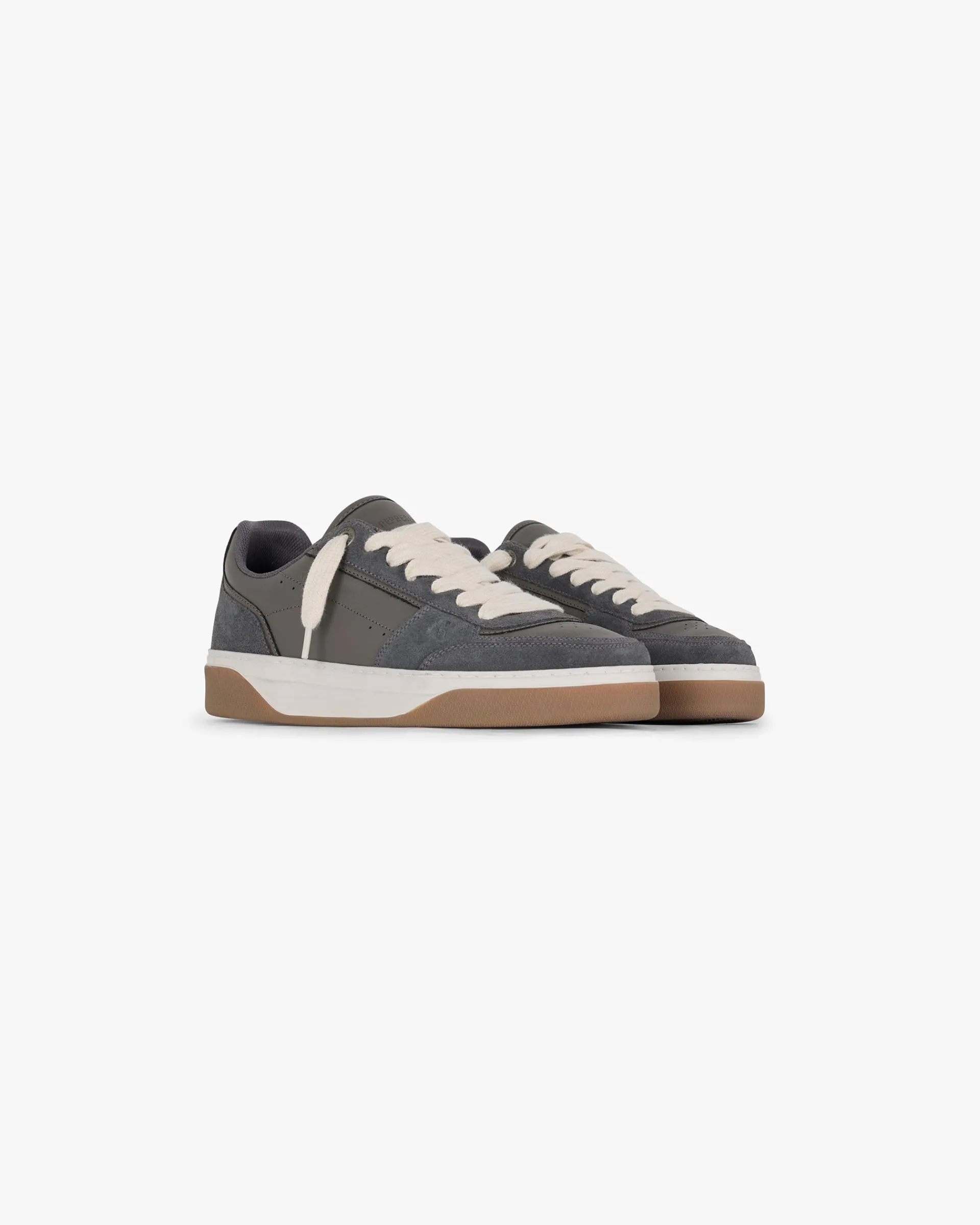 Represent Initial Sneaker - Suede - Dark Taupe> Initial