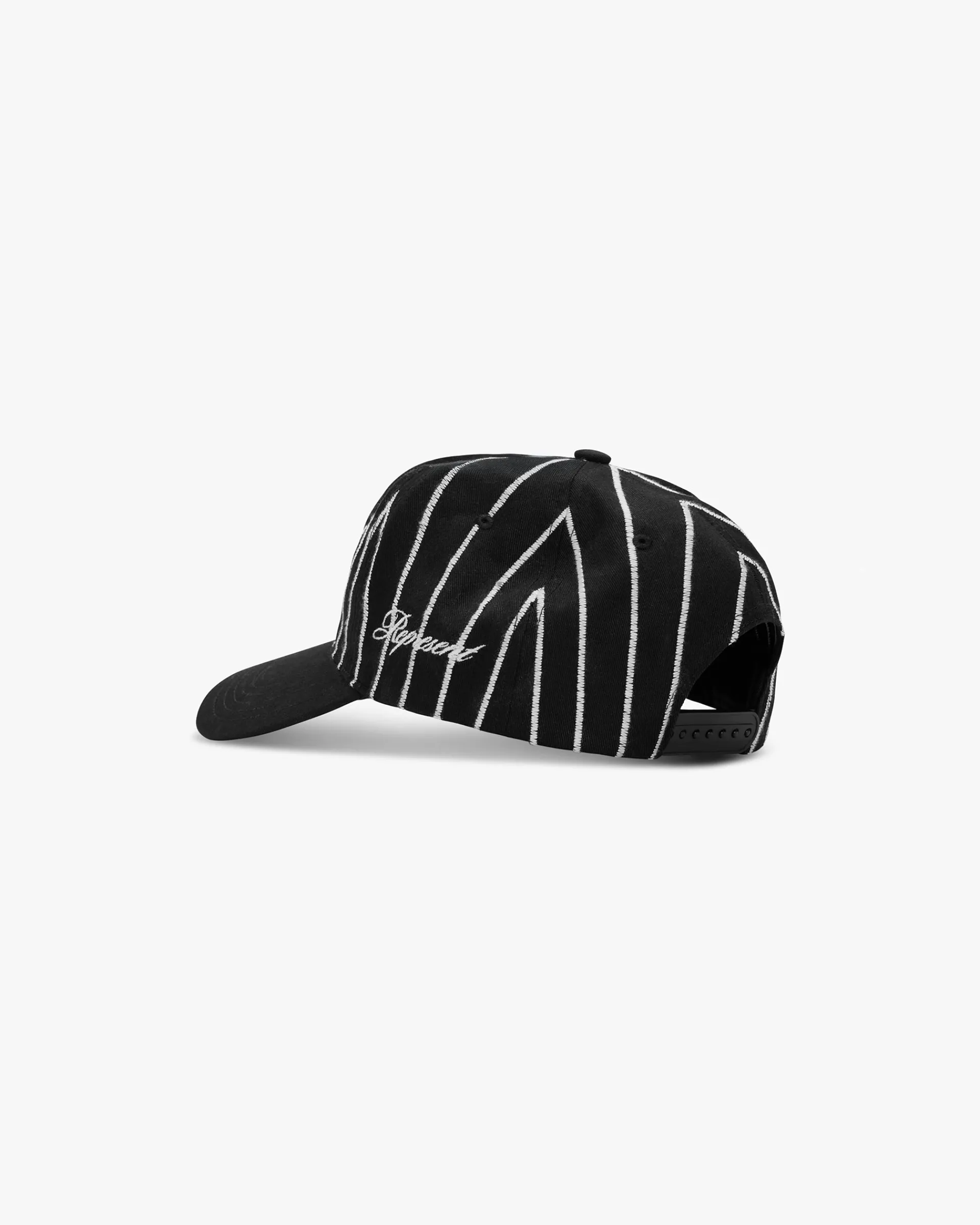 Represent Initial Stripe Cap - Jet Black> Caps