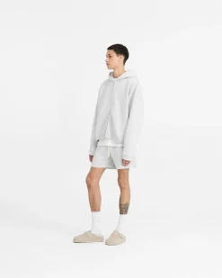 Represent Initial Sweatshorts - Ice Grey Marl><noscript><img width=