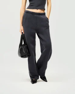 Represent Initial Twisted Seam Jogger - Washed Black> Bottoms/Sweatpants