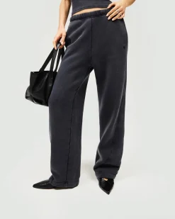 Represent Initial Twisted Seam Jogger - Washed Black><noscript><img width=