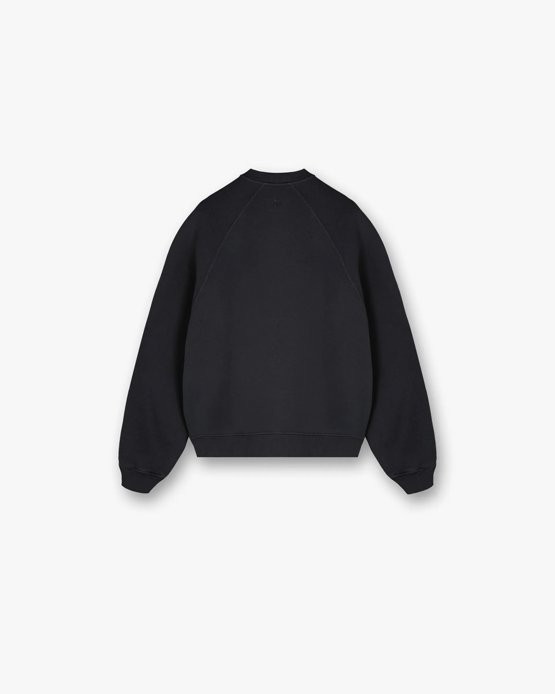 Represent Initial V Notch Sweater - Washed Black> Tops/Sweaters