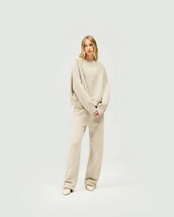 Represent Initial V Notch Sweater -><noscript><img width=