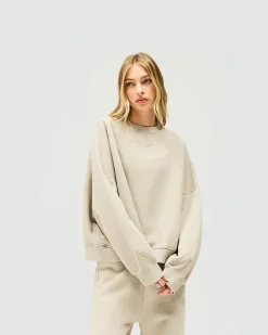 Represent Initial V Notch Sweater -><noscript><img width=