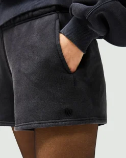Represent Initial Washed Shorts - Washed Black><noscript><img width=
