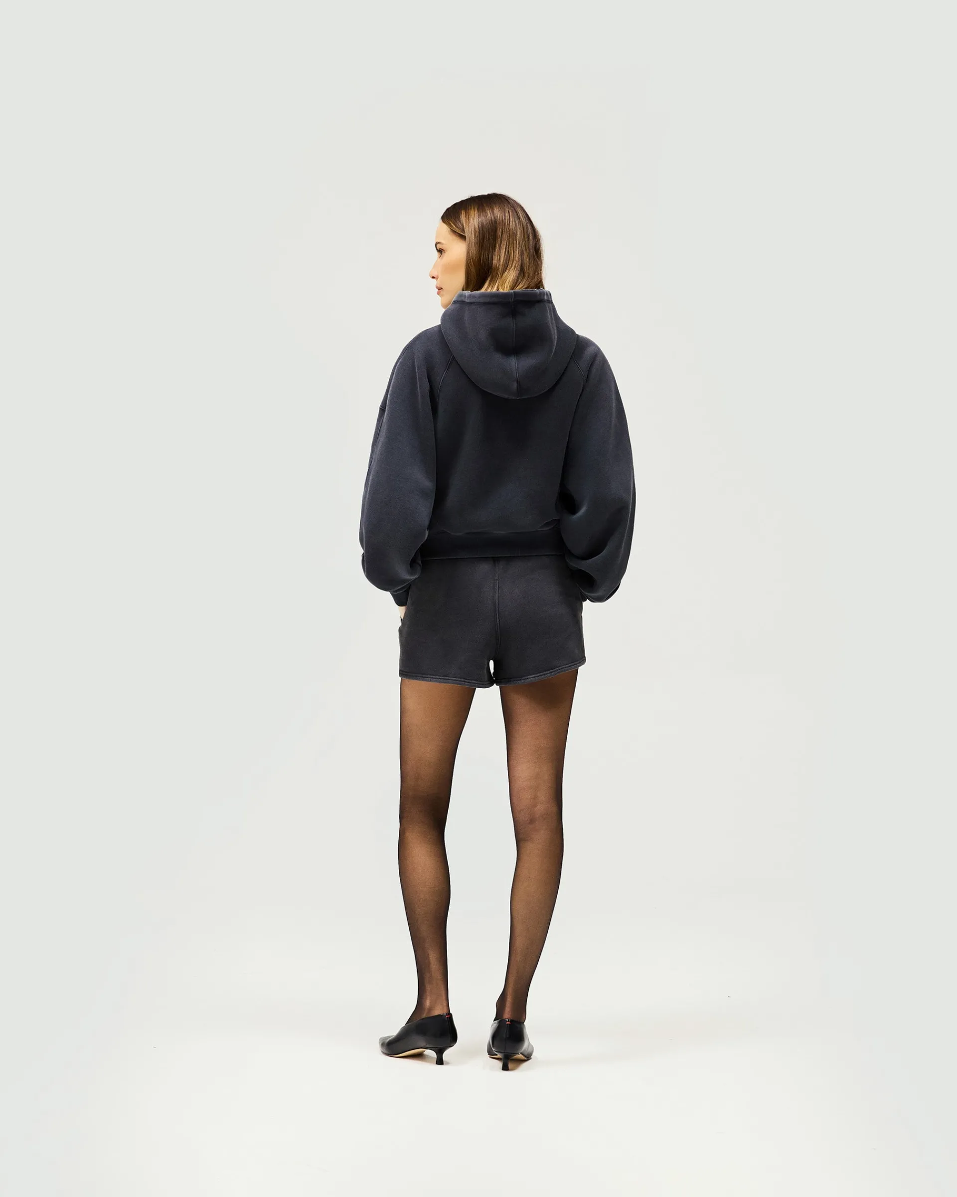 Represent Initial Washed Shorts - Washed Black> Bottoms/Shorts