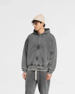 Represent Initial Zip Hoodie - Vintage Grey> Hoodies