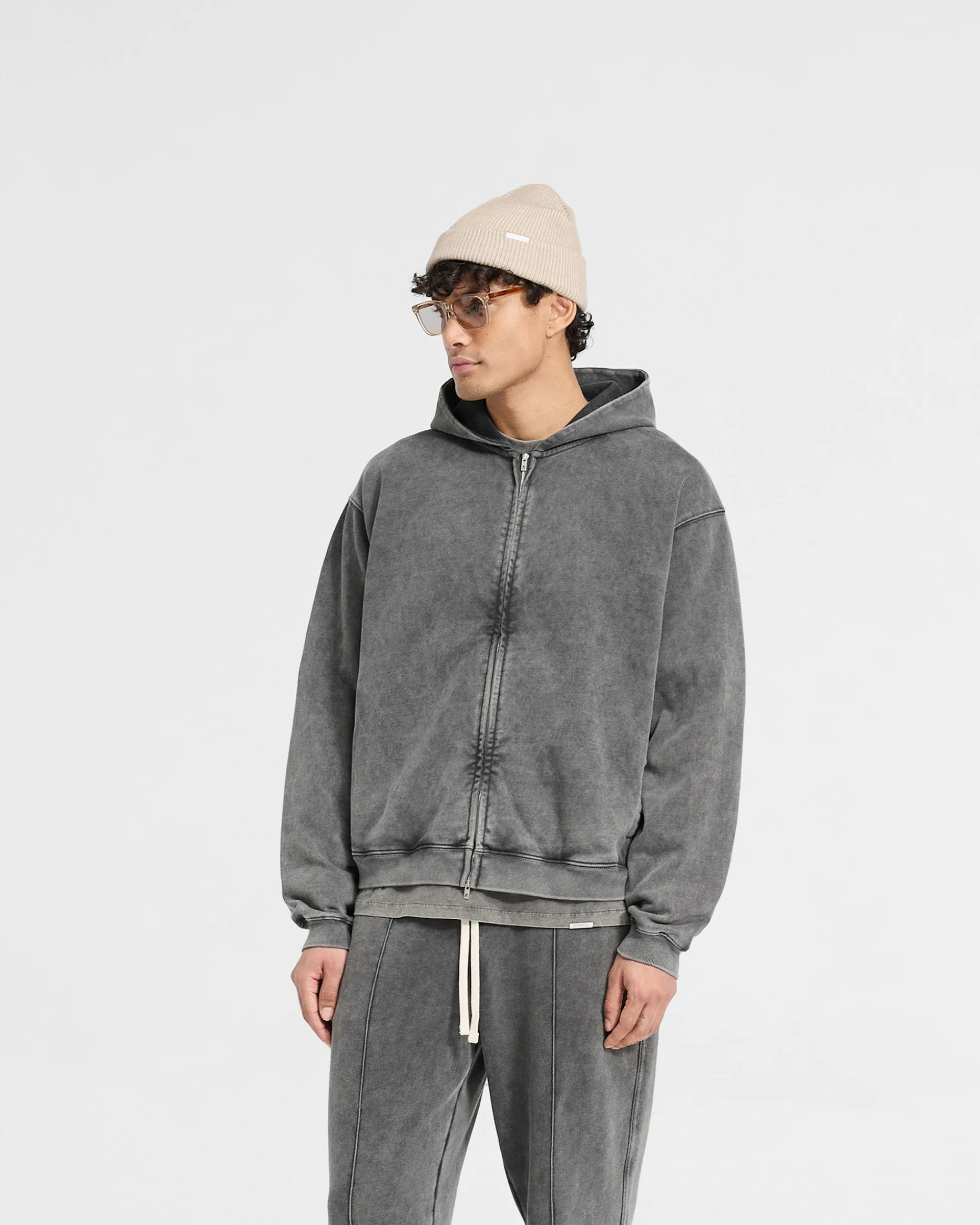 Represent Initial Zip Hoodie - Vintage Grey> Hoodies