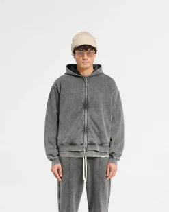Represent Initial Zip Hoodie - Vintage Grey><noscript><img width=