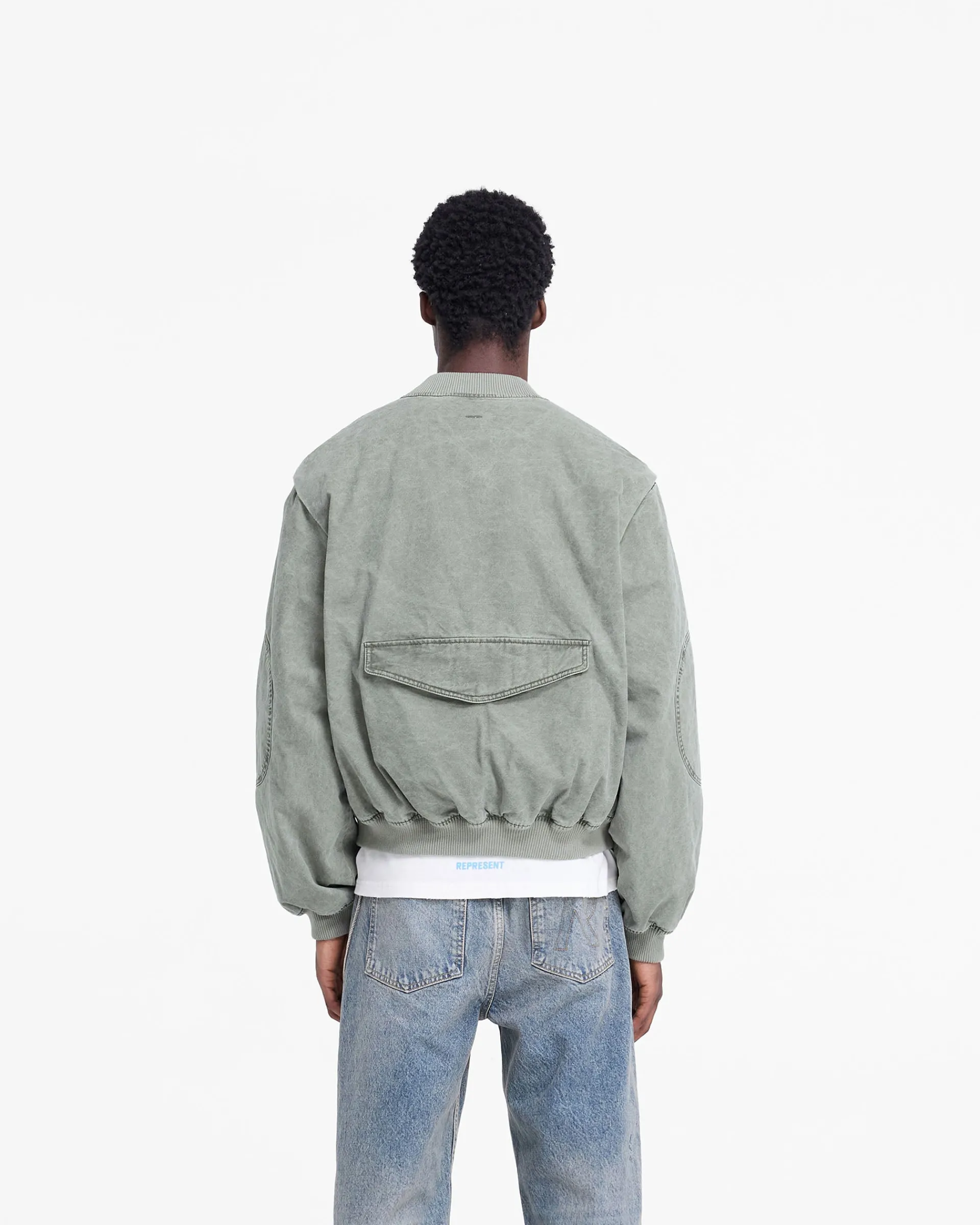 Represent Inset Sleeve Bomber -> Outerwear