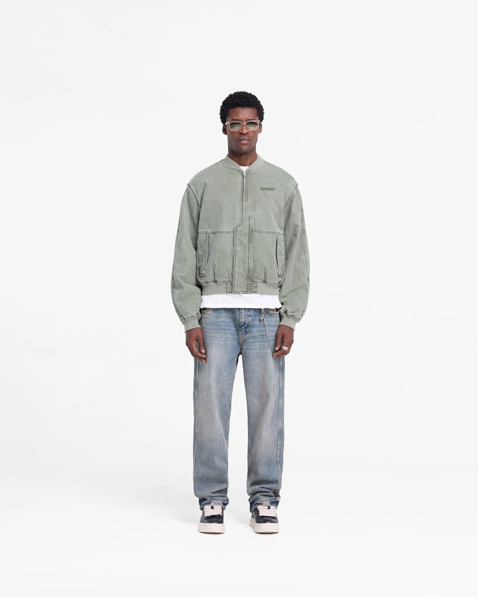 Represent Inset Sleeve Bomber -> Outerwear