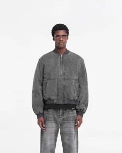 Represent Inset Sleeve Bomber - Stained Black><noscript><img width=