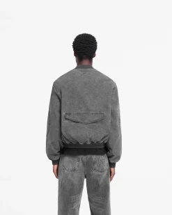 Represent Inset Sleeve Bomber - Stained Black><noscript><img width=