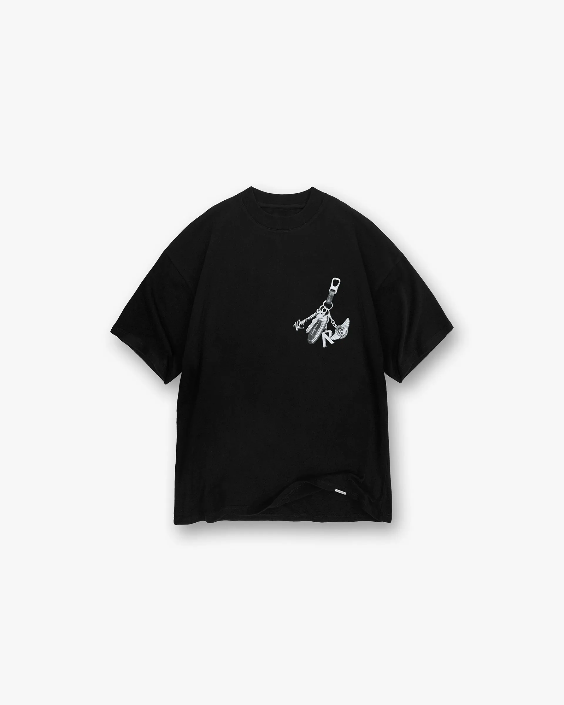 Represent Keys To The Club T-Shirt - Jet Black> T-Shirts