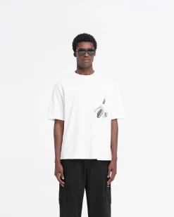 Represent Keys To The Club T-Shirt - Flat White><noscript><img width=