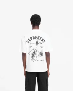Represent Keys To The Club T-Shirt - Flat White><noscript><img width=