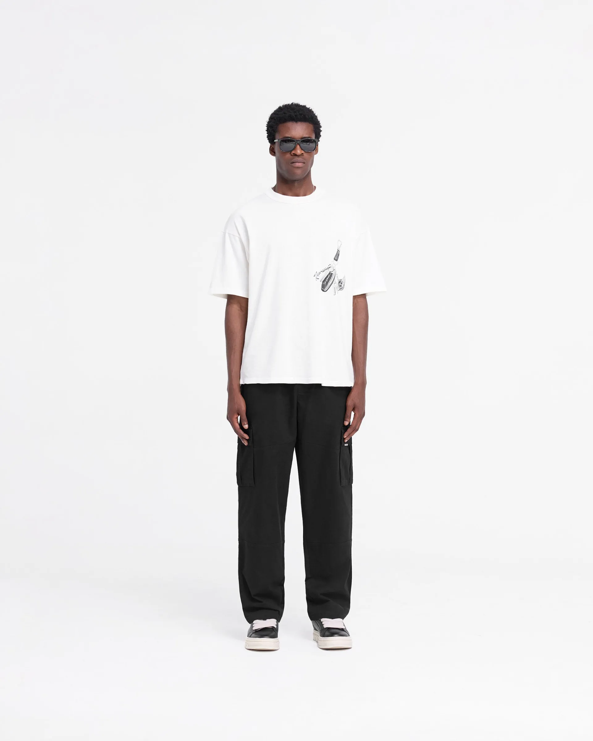 Represent Keys To The Club T-Shirt - Flat White> T-Shirts