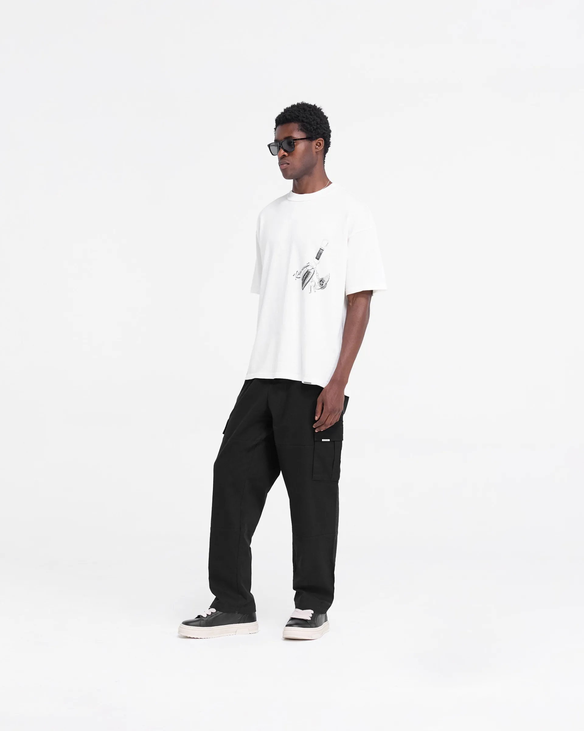 Represent Keys To The Club T-Shirt - Flat White> T-Shirts