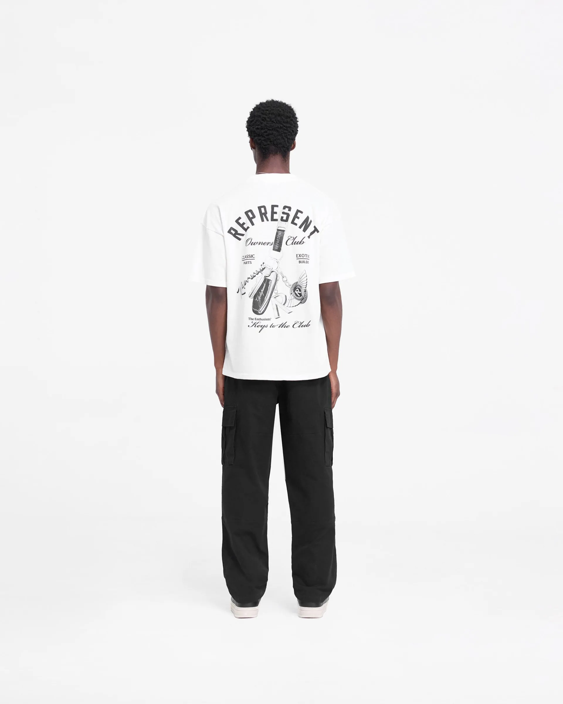 Represent Keys To The Club T-Shirt - Flat White> T-Shirts