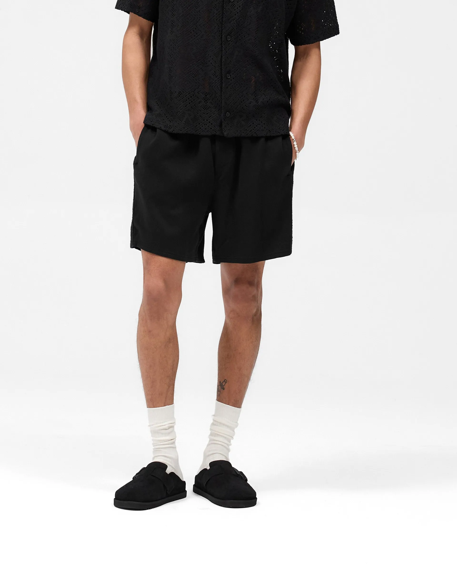 Represent Knitted Panel Short -> Shorts