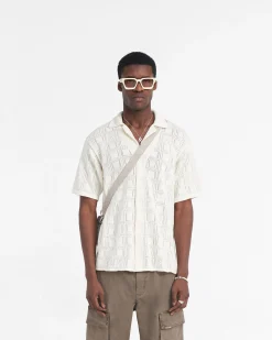 Represent Lace Knit Shirt -><noscript><img width=