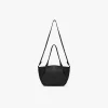Represent Leather Pleat Mini Tote - Jet Black> Bags