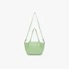 Represent Leather Pleat Mini Tote - Forest Shade> Bags