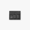 Represent Leather Quilted Cardholder - Jet Black> Cardholders