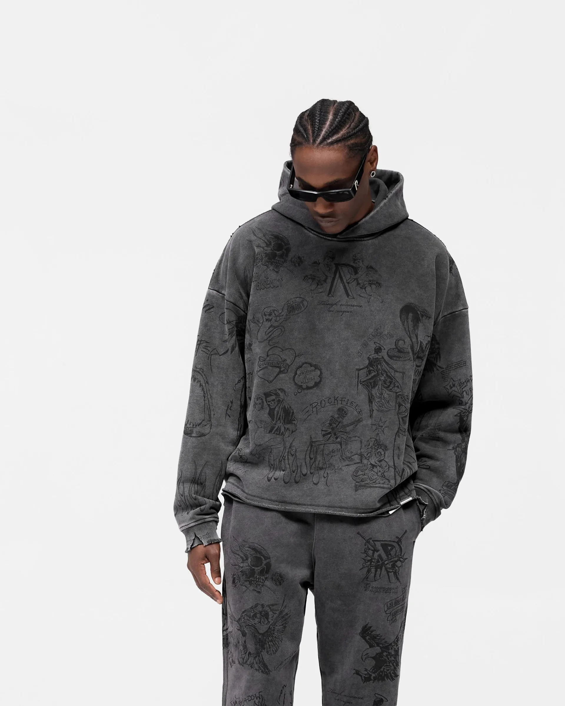 Represent Legacy Hoodie - Vintage Grey> Hoodies