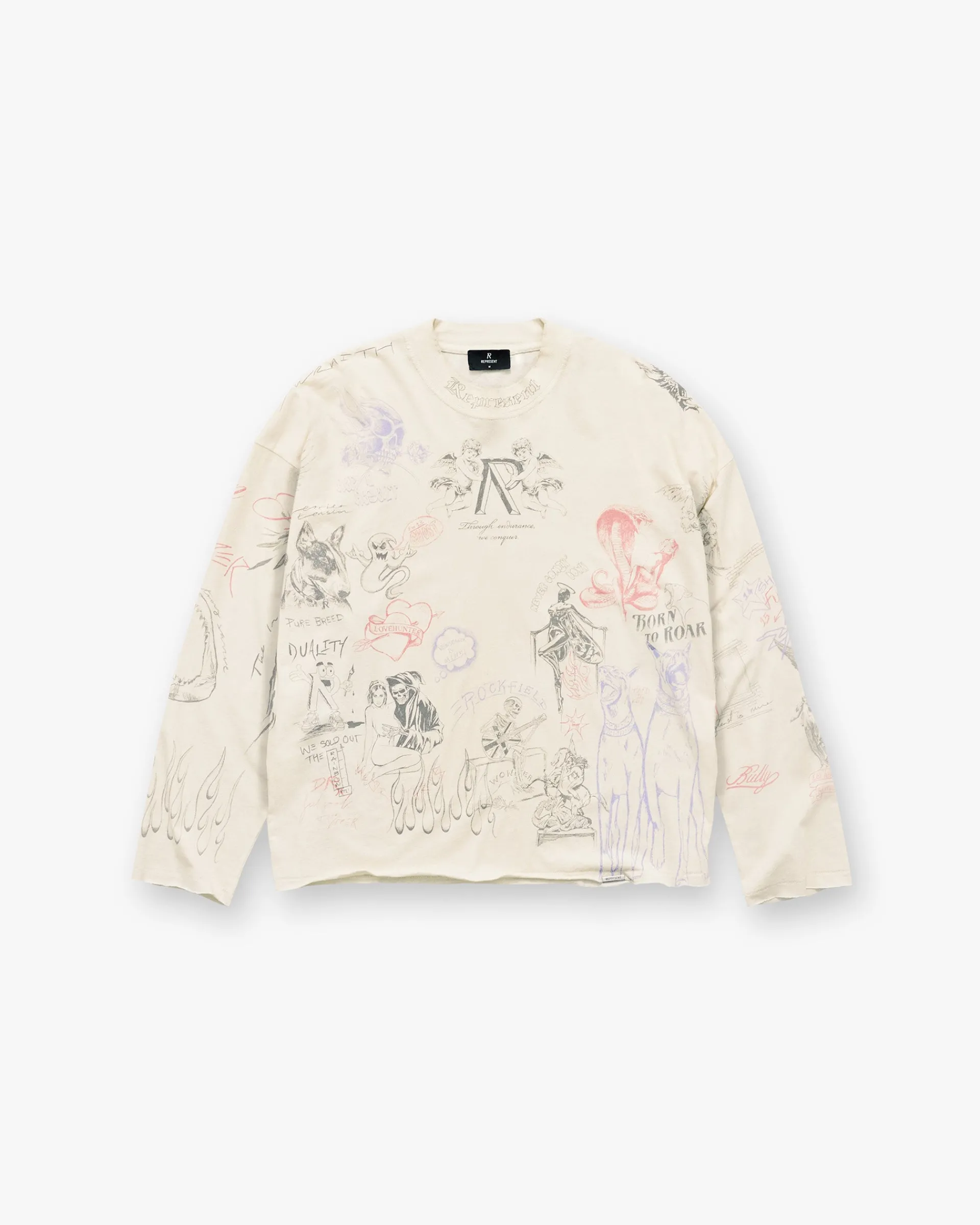 Represent Legacy Long Sleeve T-Shirt -> T-Shirts