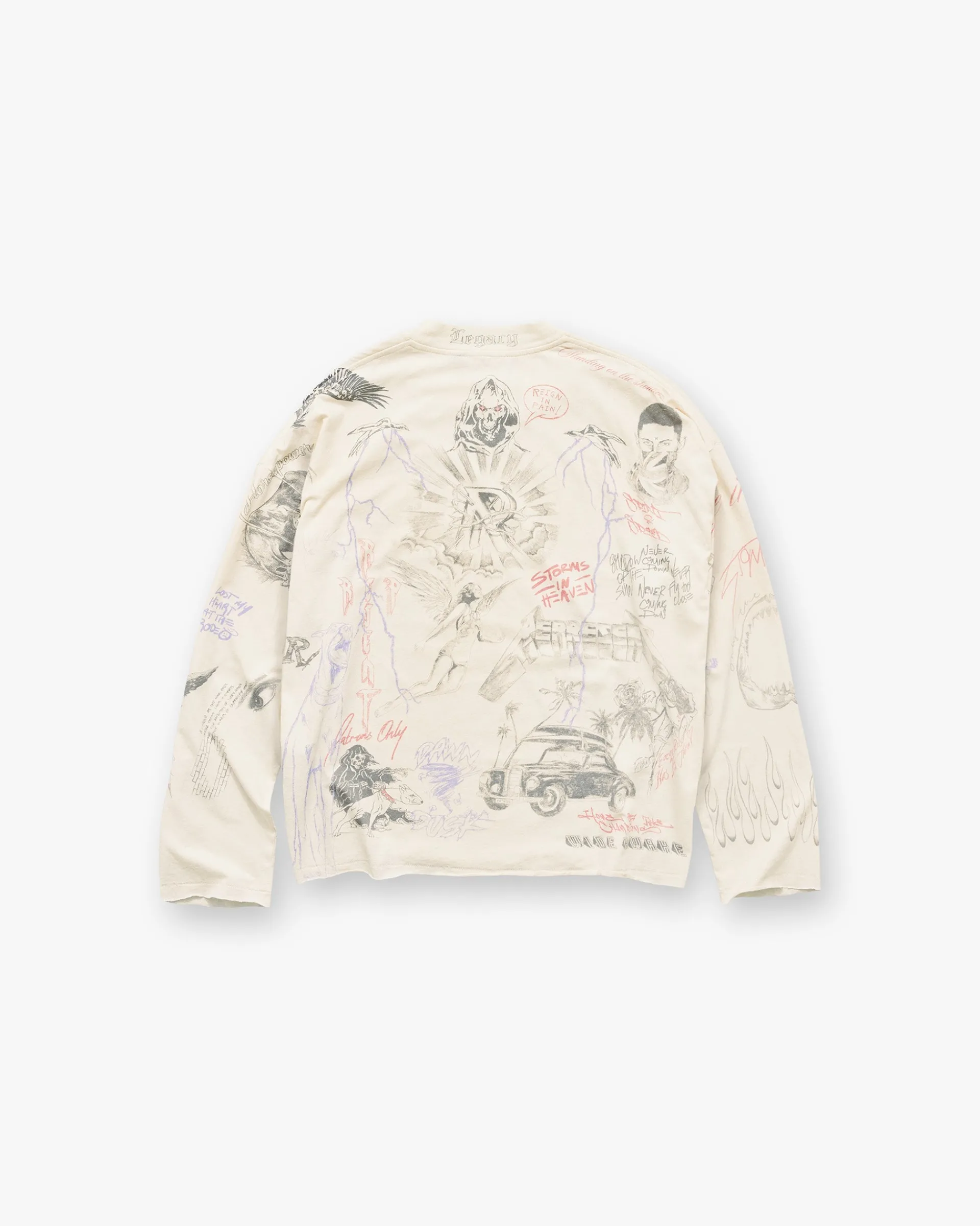 Represent Legacy Long Sleeve T-Shirt -> T-Shirts