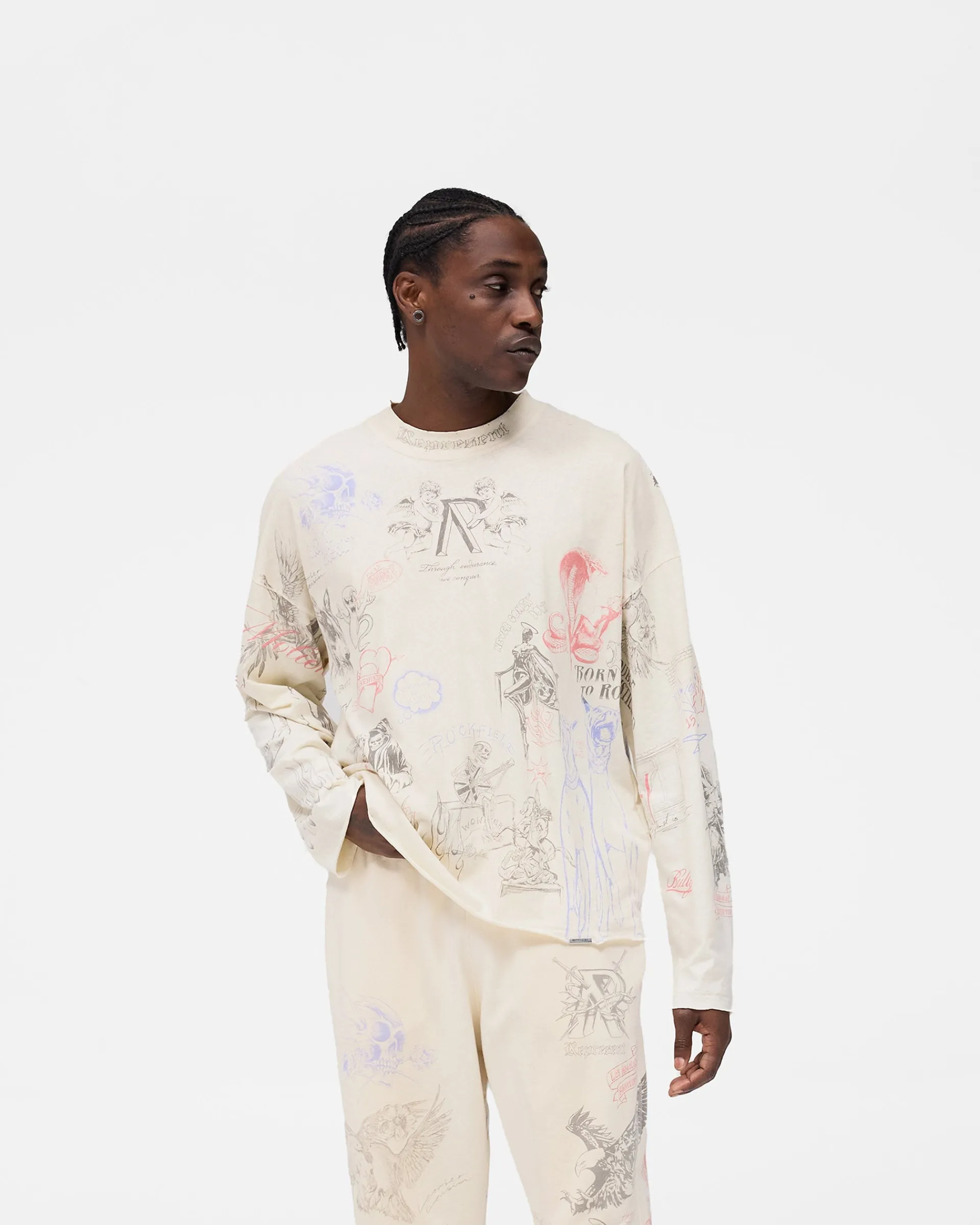 Represent Legacy Long Sleeve T-Shirt -> T-Shirts