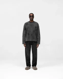 Represent Legacy Long Sleeve T-Shirt - Vintage Grey><noscript><img width=