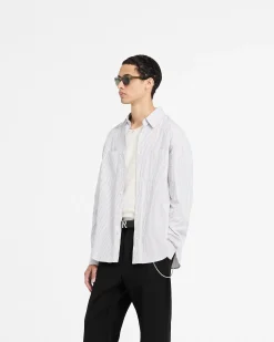 Represent Long Sleeve Pinstripe Shirt -> Shirts